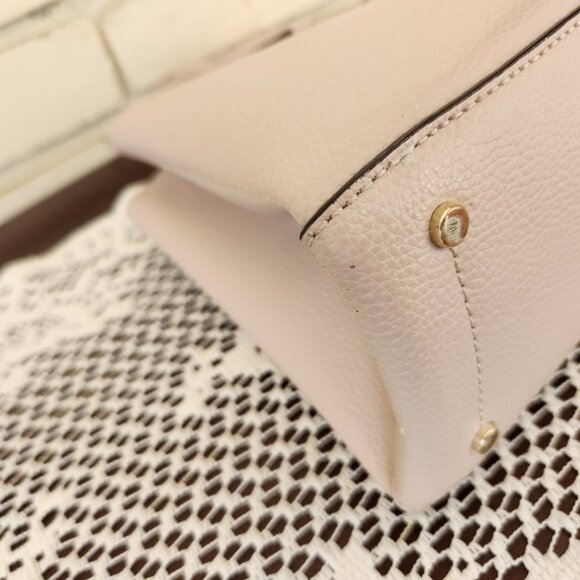 Like New Kate Spade Eva Warm Beige Leather Crossbody Bag Purse - Picture 11 of 13